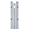 PALO A C ZINCATO 50X38 SPESSORE 1,5  ALTEZZA 2,5 MT