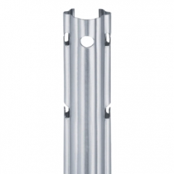 PALO A C ZINCATO 50X38 SPESSORE 1,5  ALTEZZA 2,5 MT